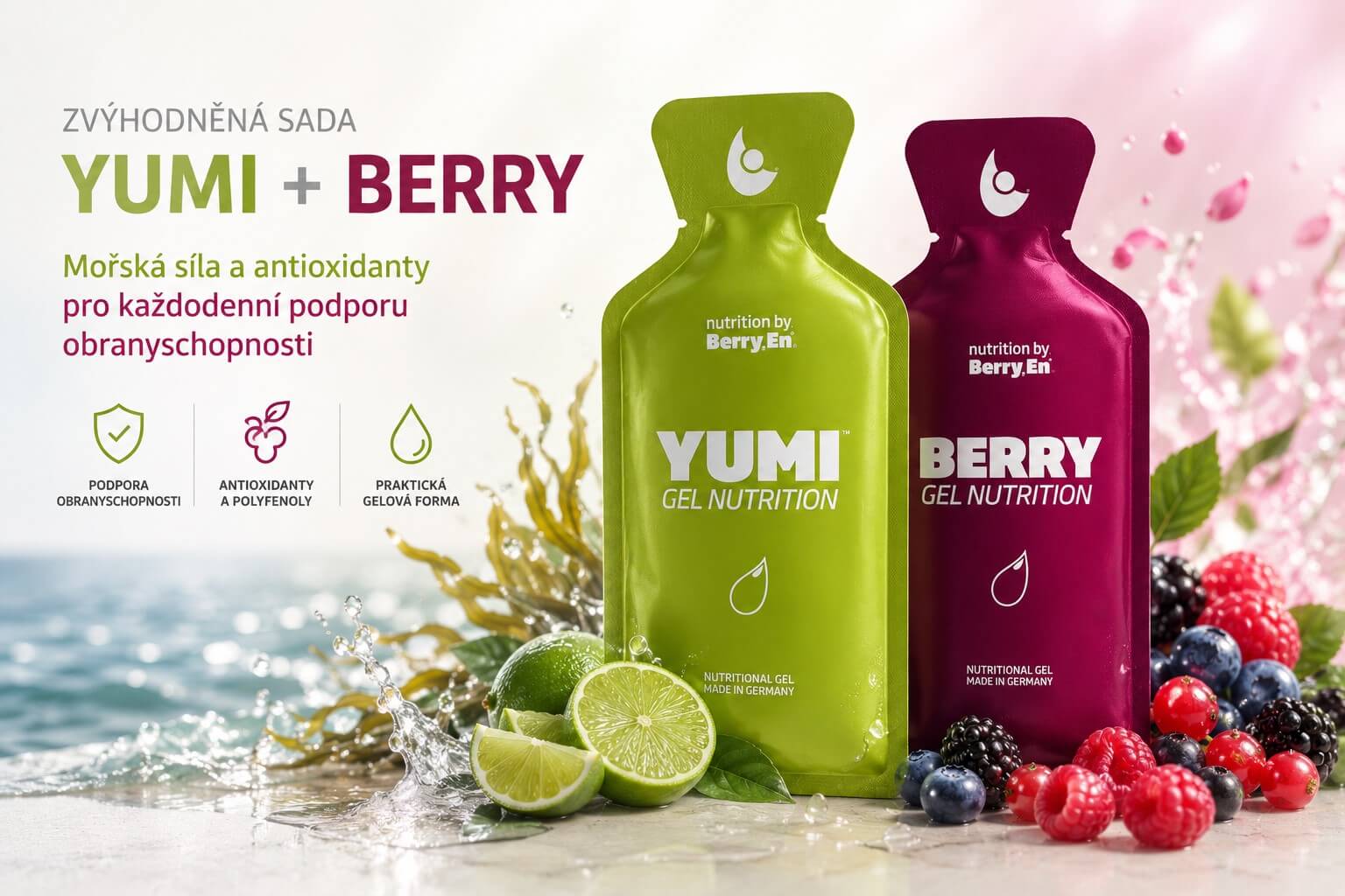 BERRY a YUMI spojení pro silnou imunitu